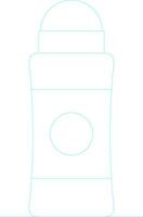 Deodorant Creative Icon Design vector