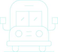 Bus Creative Icon Design vector