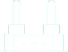 Router Creative Icon Design vector