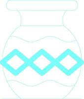 Vases Creative Icon Design vector