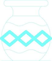 Vases Creative Icon Design vector