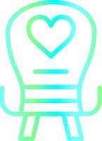 Chair Creative Icon Design vector