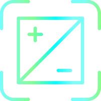 Exposure Creative Icon Design vector
