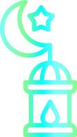 Ramadan Creative Icon Design vector