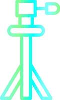 Tripod Creative Icon Design vector