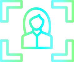 Portrait Creative Icon Design vector