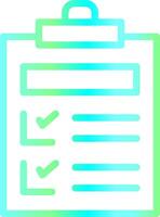 Checklist Creative Icon Design vector