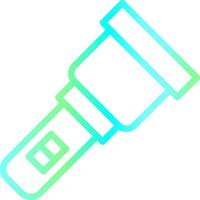 Flashlight Creative Icon Design vector