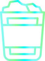 Paper Bin Creative Icon Design vector