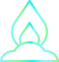 Burn Creative Icon Design vector