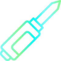 Screwdriver Creative Icon Design vector