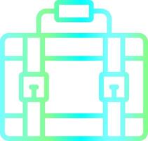 Suitcase Creative Icon Design vector