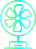 Fan Creative Icon Design vector