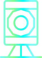 Theodolite Creative Icon Design vector