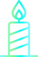 Candle Creative Icon Design vector