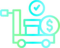 Procurement Creative Icon Design vector