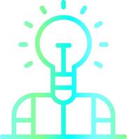 Idea Creative Icon Design vector