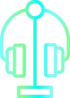 Headphone Creative Icon Design vector