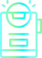 Light Creative Icon Design vector