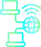 Internet Of Things Creative Icon Design vector