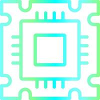 Processor Creative Icon Design vector