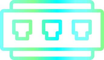 Hub Creative Icon Design vector