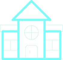 Retirement Home Creative Icon Design vector