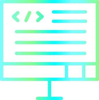 Code Creative Icon Design vector