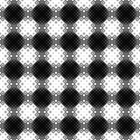 Monochrome geometrical square pattern background - abstract black and white vector illustration