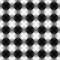 Monochrome geometrical square pattern background - abstract black and white vector illustration