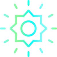 Sun Creative Icon Design vector