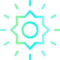 Sun Creative Icon Design vector