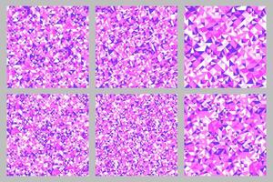 geométrico sin costura triángulo loseta modelo antecedentes conjunto - resumen vector ilustraciones