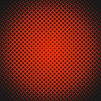 Red geometric abstract halftone pattern background - vector graphic design from stripes