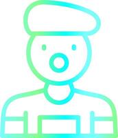 Mime Creative Icon Design vector
