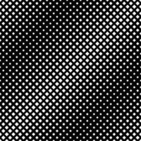 Seamless geometrical square pattern background - black and white abstract vector design from diagonal squares