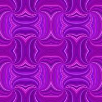 Purple psychedelic abstract seamless striped spiral pattern background design - vector illustration with curved rays