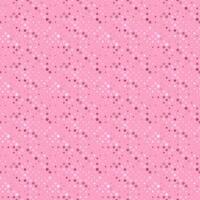 Seamless circle pattern background design - abstract pink vector graphic