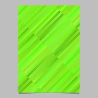 Geometrical modern diagonal stripe flyer background - abstract vector stationery template