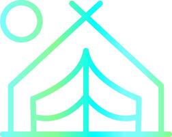 Camping Creative Icon Design vector