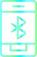 Bluetooth Creative Icon Design vector