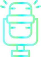 Microphone Creative Icon Design vector