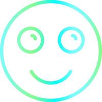 Happiness Creative Icon Design vector