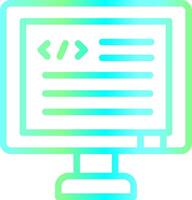 Code Creative Icon Design vector