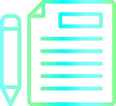 Script Creative Icon Design vector