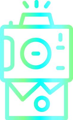 Instant Camera Creative Icon Design