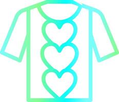 Shirt Creative Icon Design vector