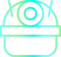 Helmet Creative Icon Design vector