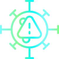 Virus Creative Icon Design vector