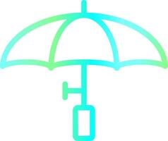 Umbrella Creative Icon Design vector